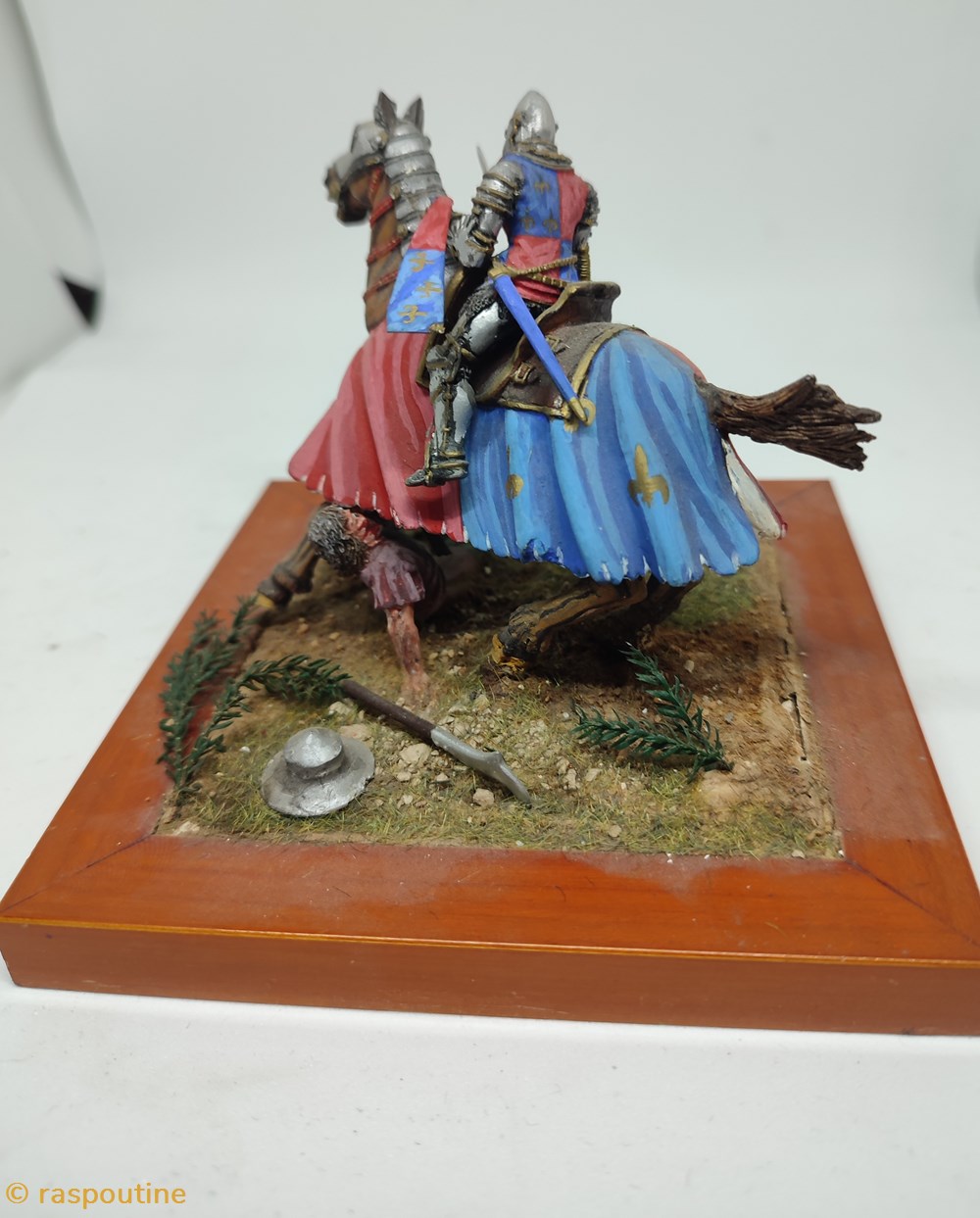 Charles d'Albert Connétable de France 4 figurines historique moyen age charles albert connetable de france
