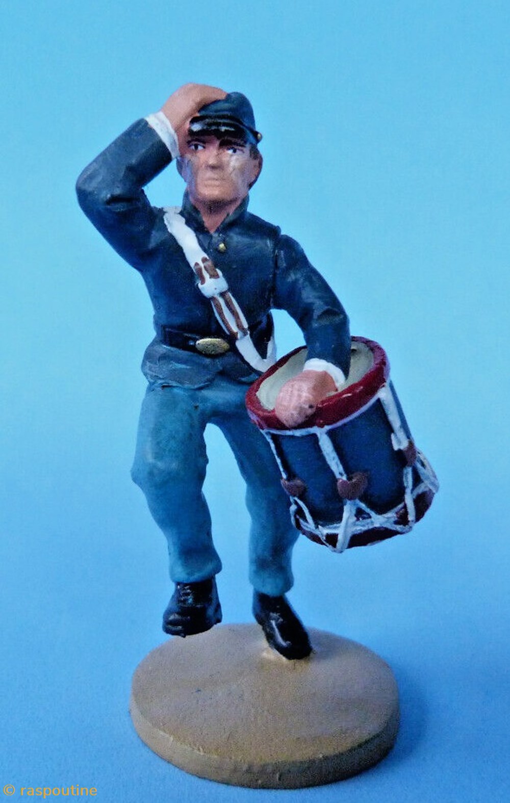 figurines historique guerre civile americaine tambour 20e d infanterie volontaires du maine