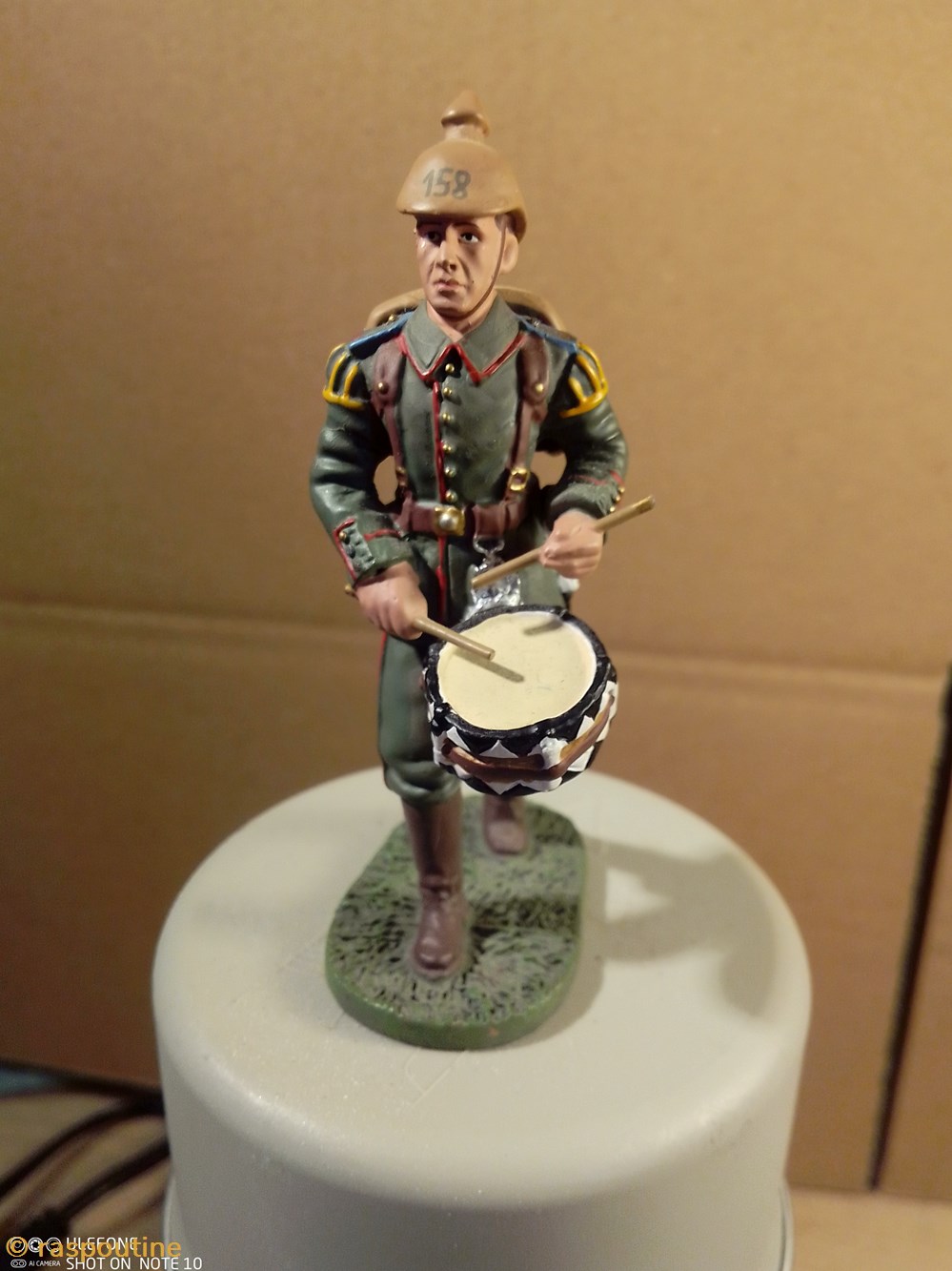 figurines historiques premiere guerre mondiale tambour allemand 1915