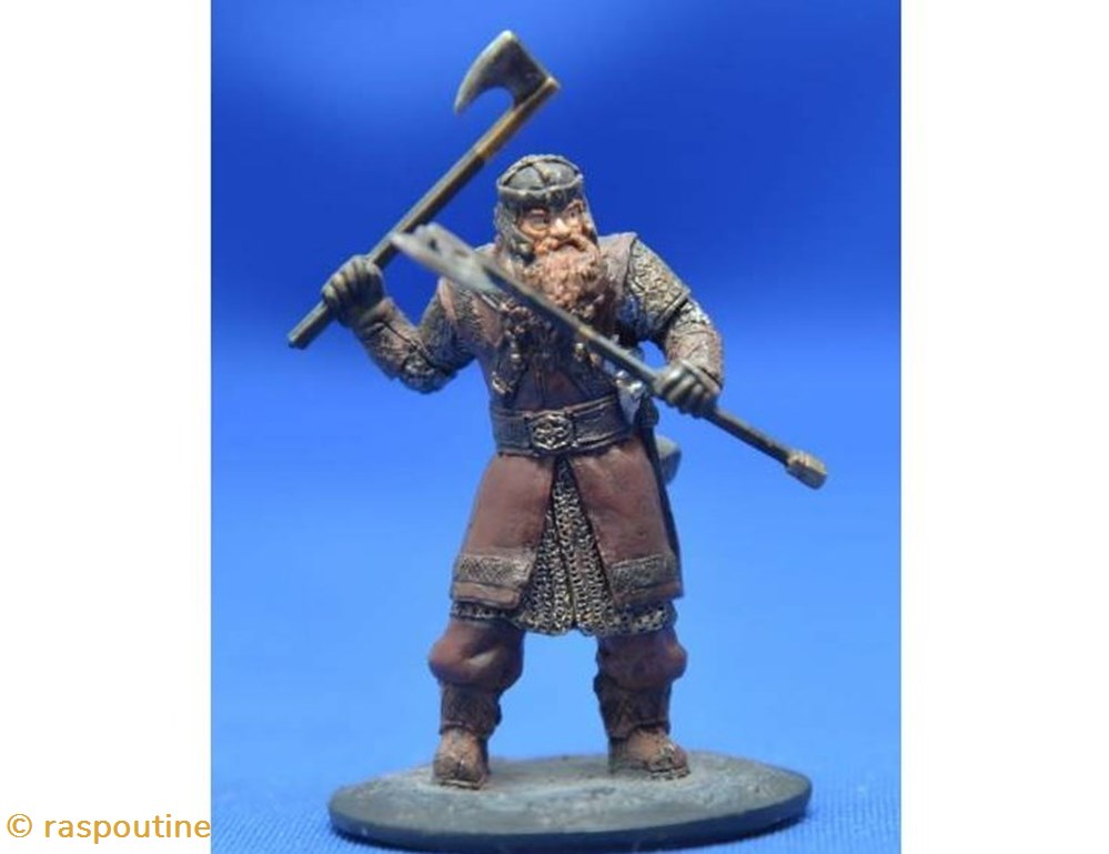 figurines cinema seigneur des anneaux gimli