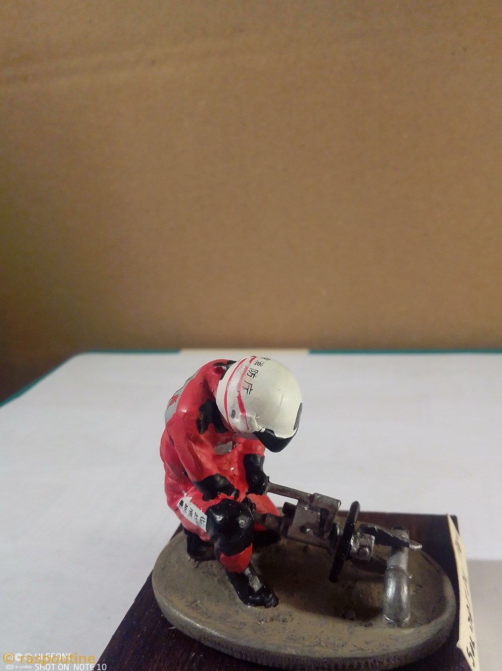 Pompier Japonais motard de Tokyo, 2004 figurines autres pompier japonais motard de tokyo 2004