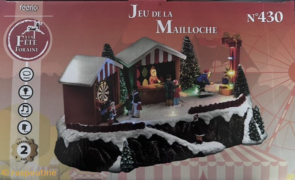 Jeu de la Mailloche divers decorations magnets autocollants jeu de la mailloche