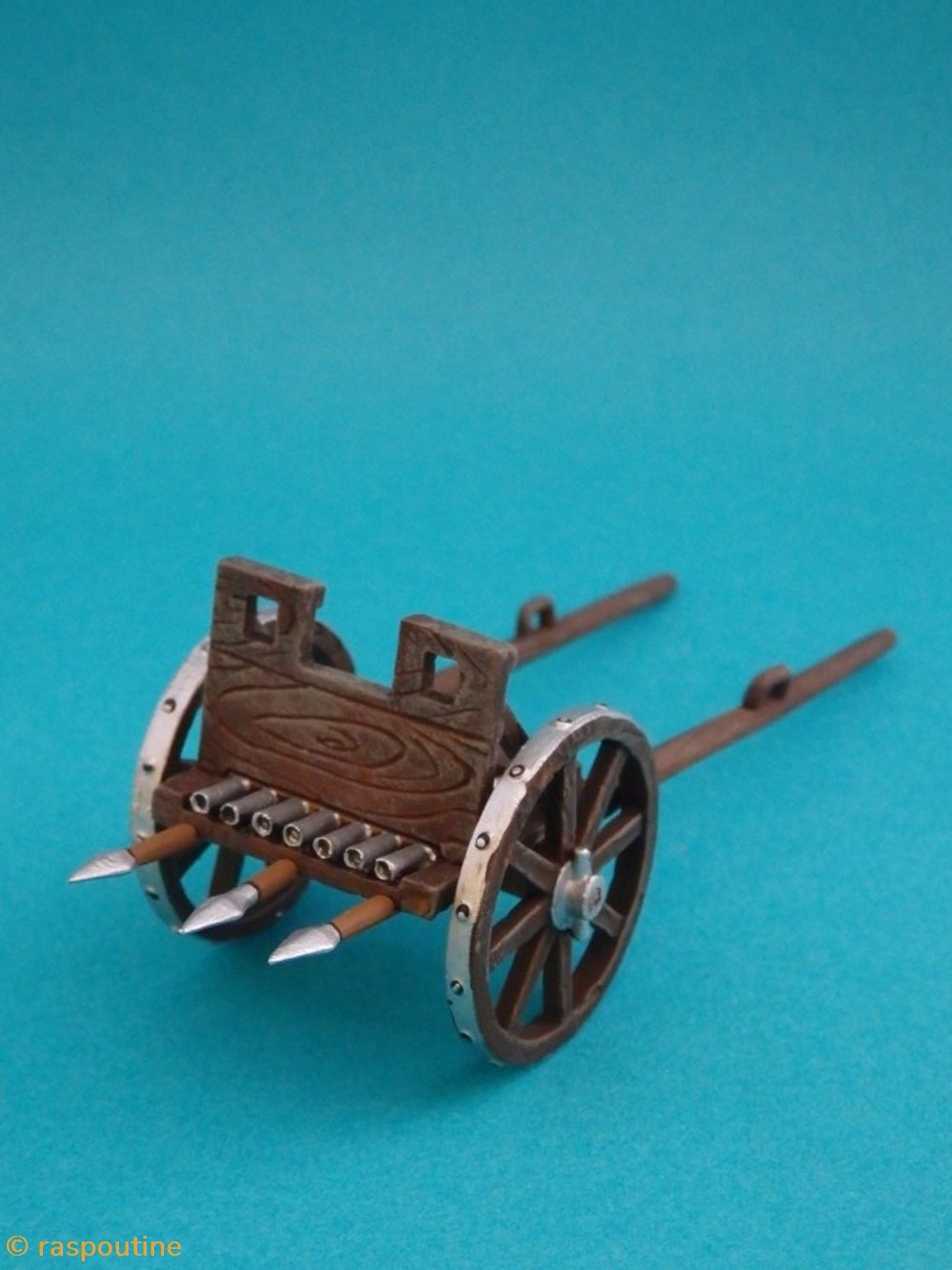 La pièce d’artillerie figurines historique moyen age la piece d artillerie