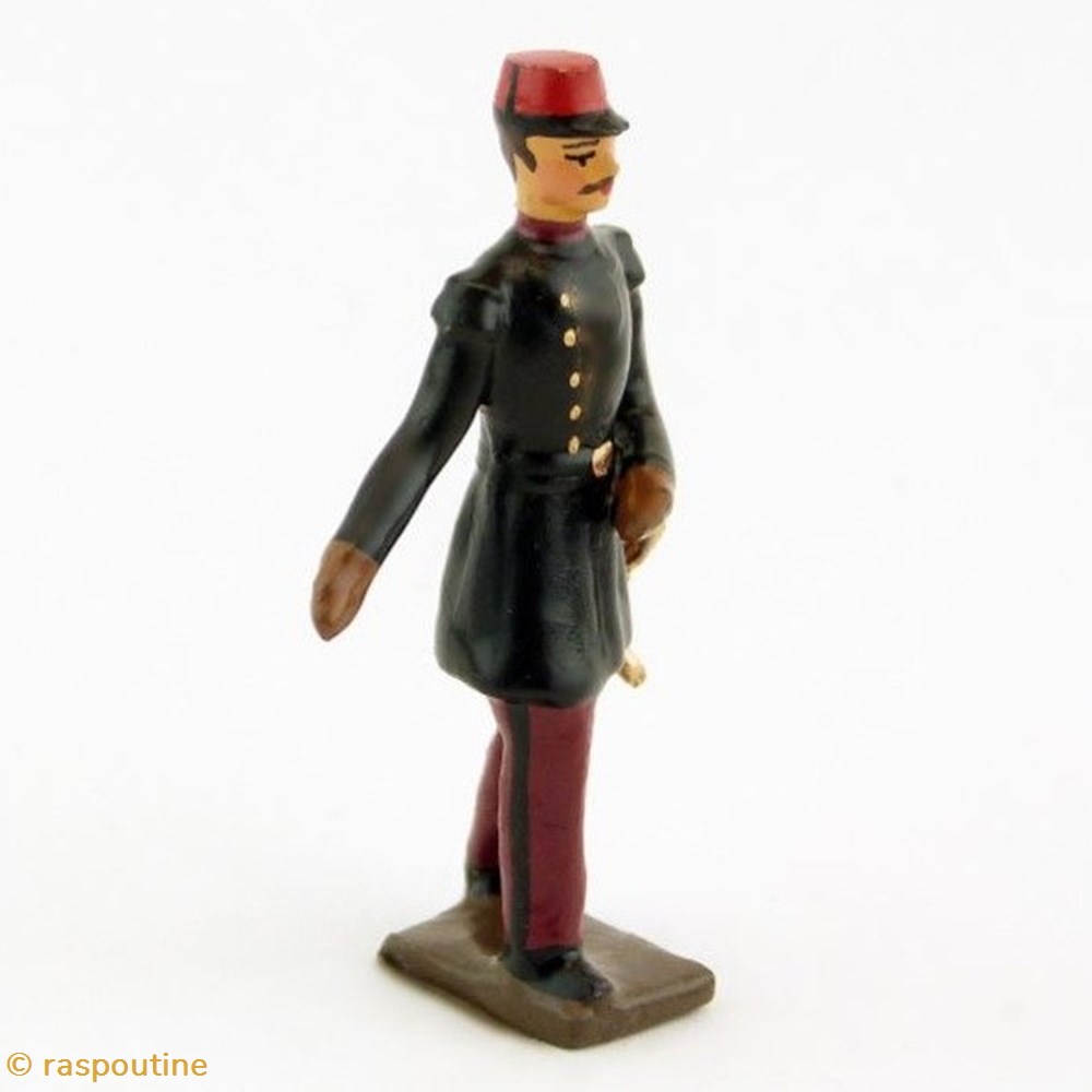 Etudiant en médecine en tenue de sortie 1904 (carabin)sur socle en bois 2 figurines historique etudiant en medecine en tenue de sortie 1904 carabin sur socle en bois