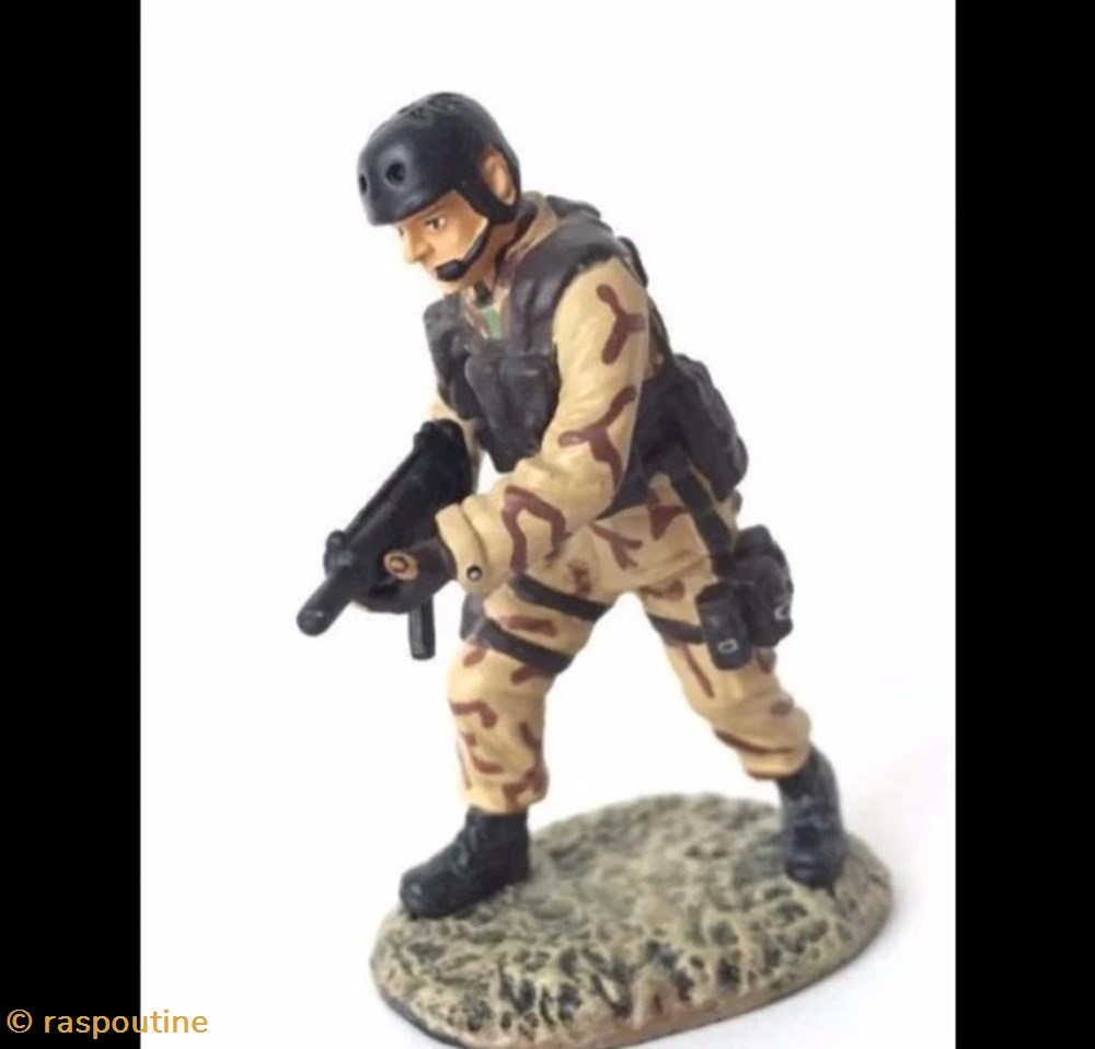 Commando Delta Force US - 1992 figurines historiques apres guerre commando delta force us 1992