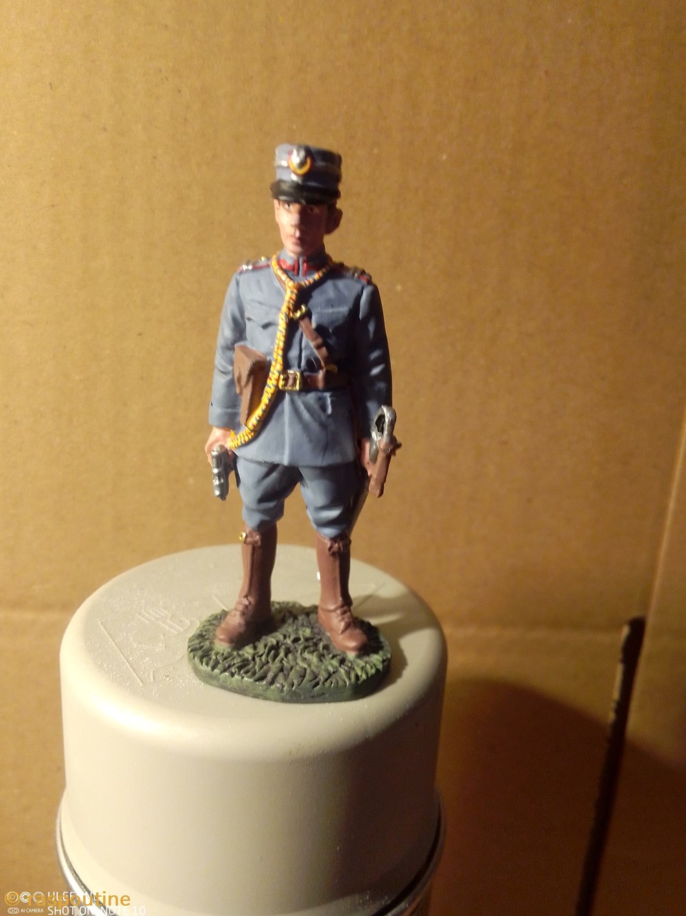 Officier Roumain 1916 figurines historiques premiere guerre mondiale officier roumain 1916
