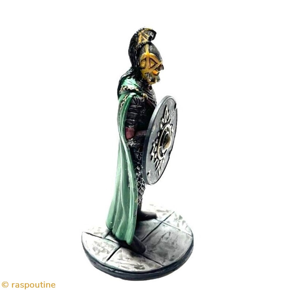 Soldat de Rohan 4 figurines cinema seigneur des anneaux soldat de rohan