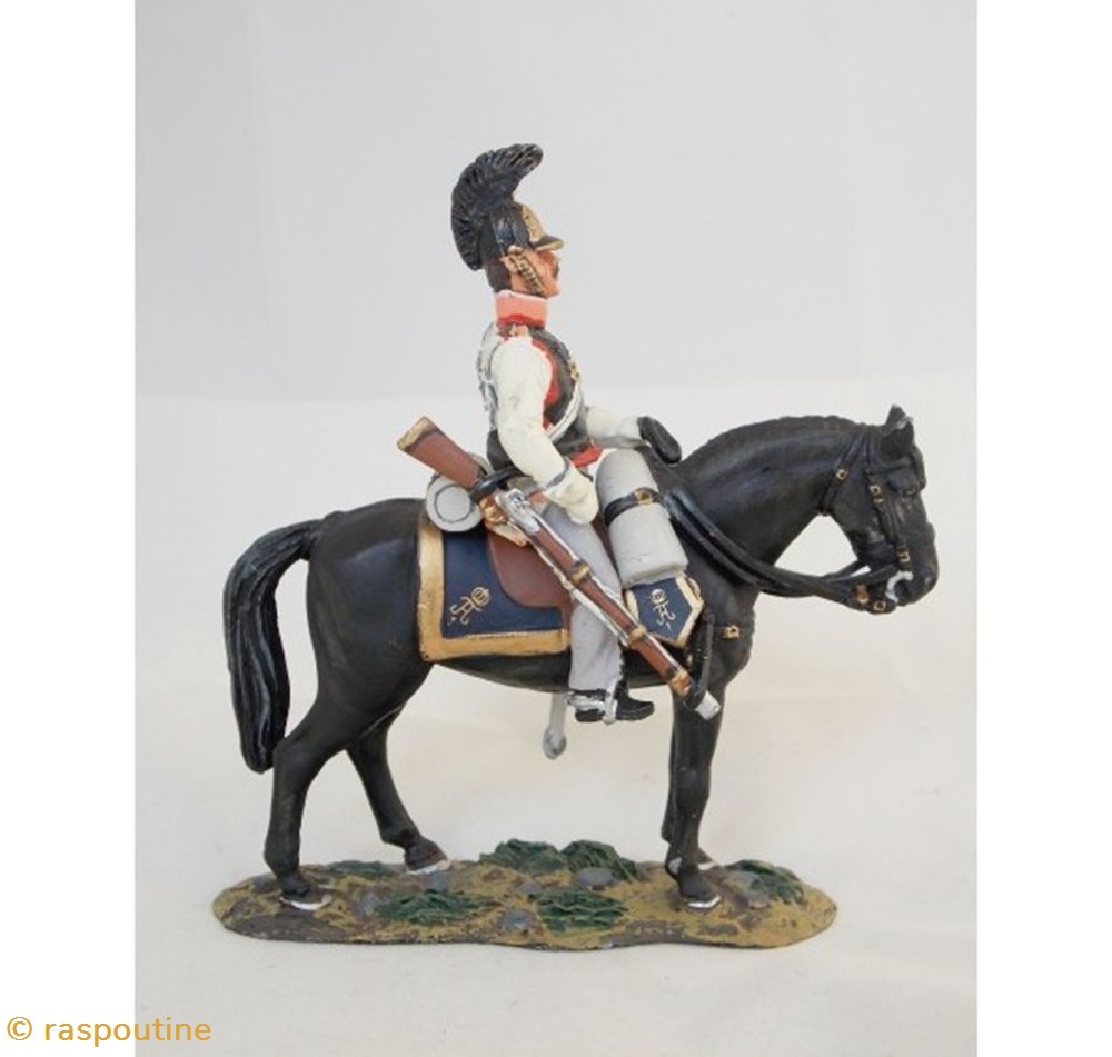 Cuirassier Ordenski Russie 1812 figurines historiques epoque napoleonienne cuirassier ordenski russie 1812