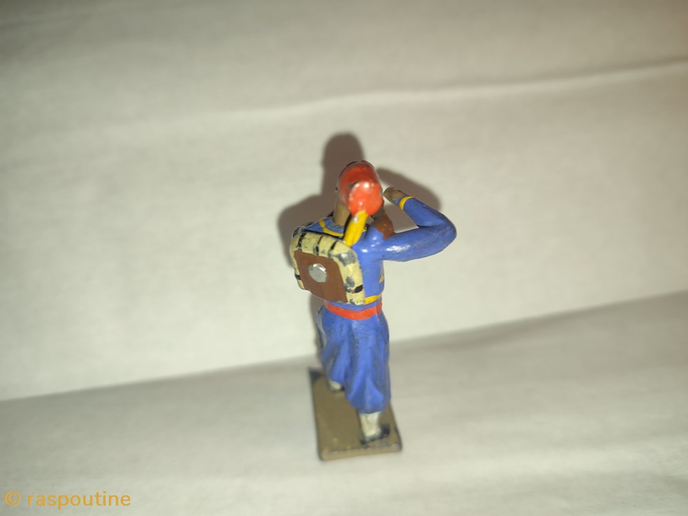 Turcos au feu en tenue d'afrique 2 figurines historique turcos au feu en tenue afrique