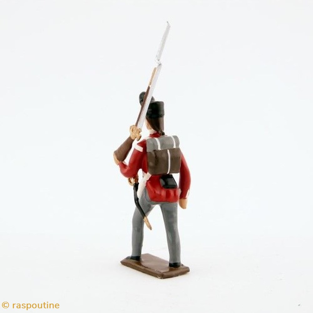 Fantassin du 32nd (cornwall) regiment of foot (1812) 2 figurines historique epoque napoleonienne fantassin du 32nd cornwall regiment of foot 1812