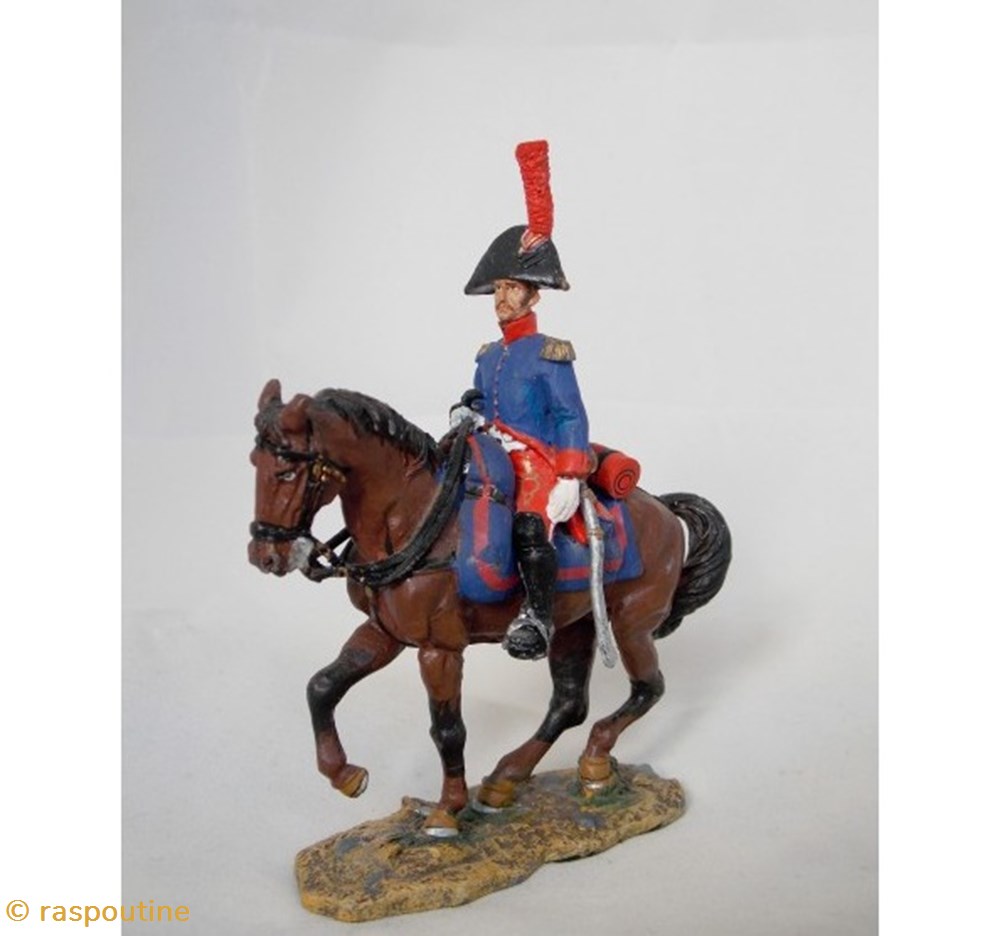 Officier Dalmatian Pandours 1810 - 1814 figurines historiques epoque napoleonienne officier dalmatian pandours 1810 1814