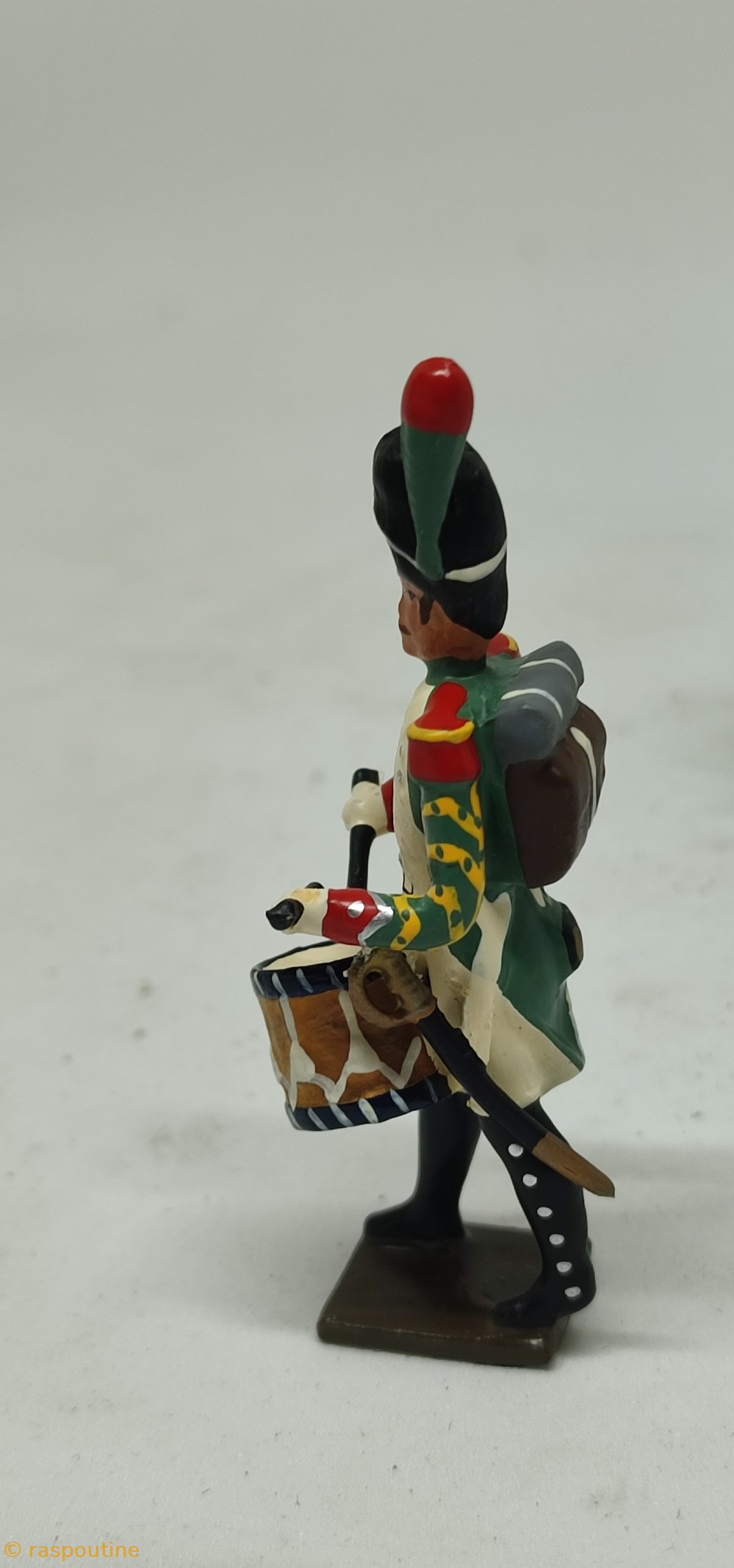 figurines historique epoque napoleonienne tambour des grenadiers italiens