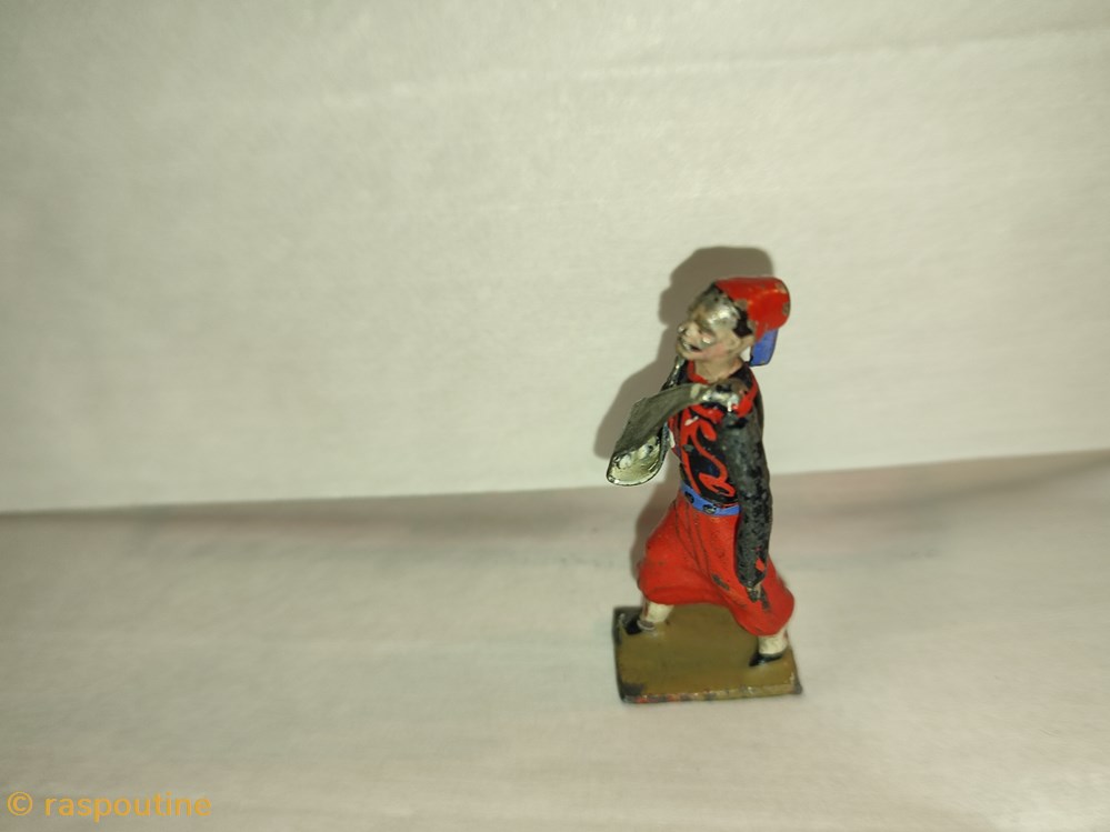 Zouave avec gilet galonné rouge 4 figurines historique zouave avec gilet galonne rouge