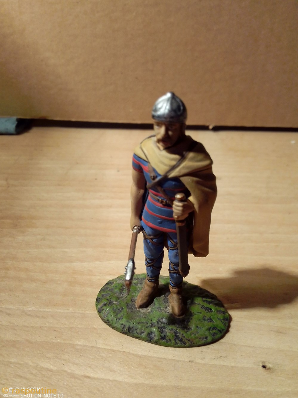 Guerrier Franc Ve siècle figurines historique moyen age guerrier franc ve siecle