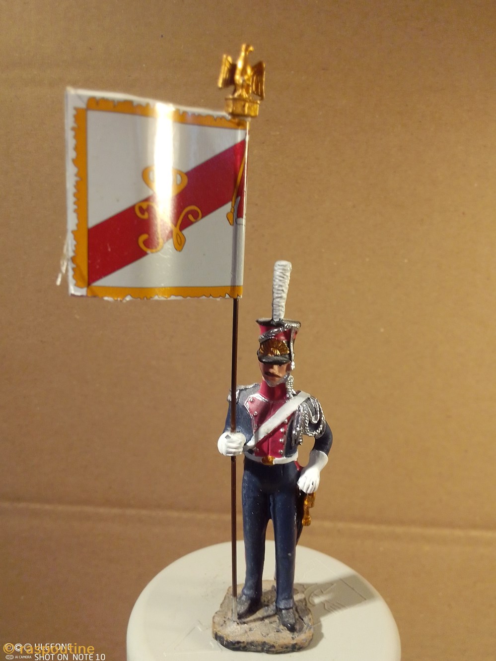 figurines historiques epoque napoleonienne escadron chevaux legers polonais 1814