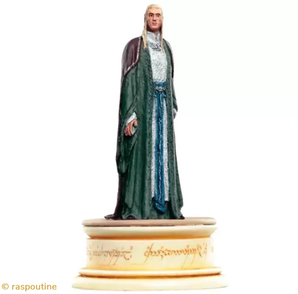 figurines jeux de plateaux seigneur des anneaux celeborn pion blanc