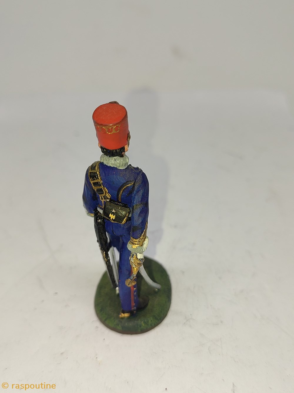 Lieutenant 6e Hussard France 1814 3 figurines historique epoque napoleonienne lieutenant 6e hussard france 1814