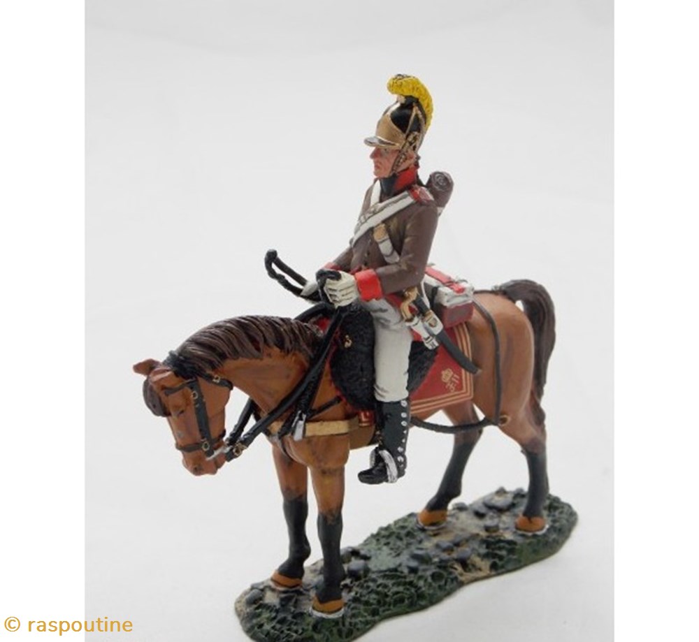 figurines historiques epoque napoleonienne sous officier artillerie a cheval vers 1810