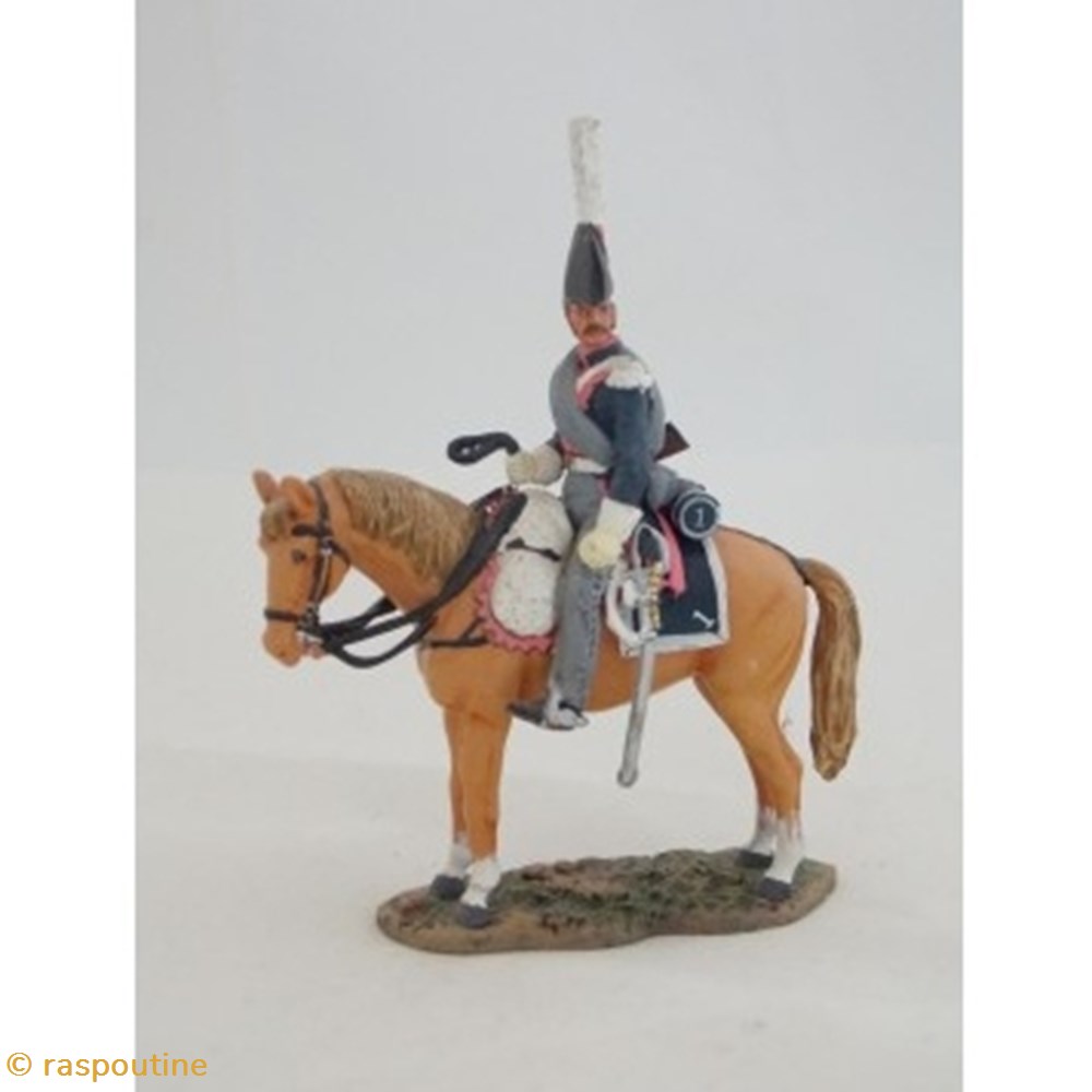 Homme de troupe Carabinier Hollandais 1815 figurines historiques epoque napoleonienne homme de troupe carabinier hollandais 1815