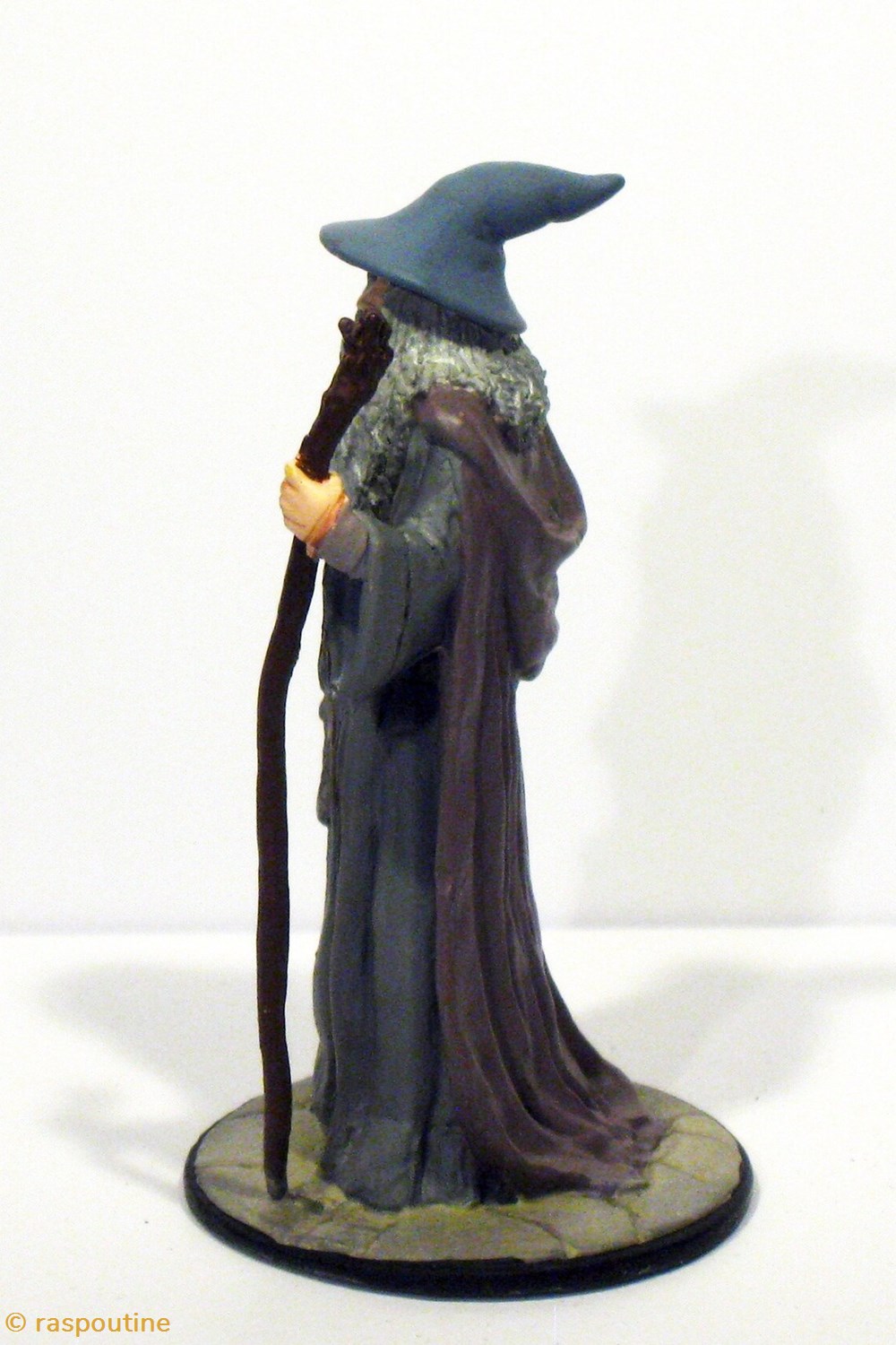 Gandalf le gris 4 figurines cinema seigneur des anneaux gandalf le gris