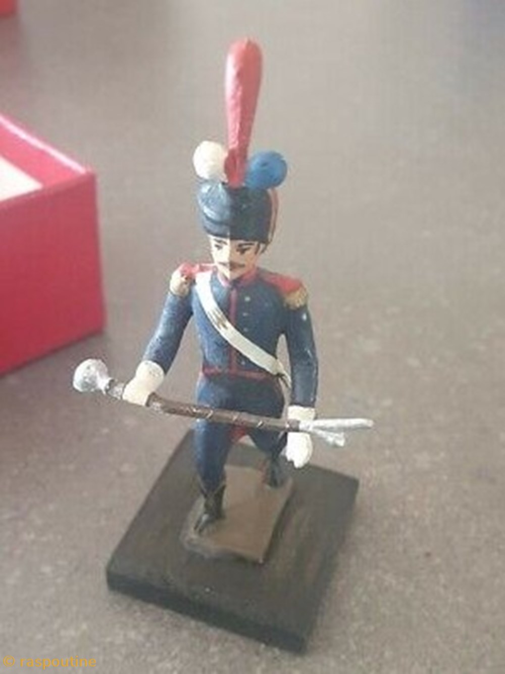 figurines historique tambour major du 8eme de ligne
