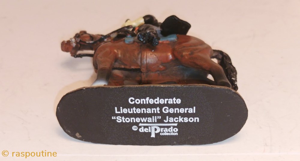 Confederate Lieutenant Général Thomas J. « Stonewall » Jackson 5 figurines historique guerre civile americaine confederate lieutenant general thomas j stonewall jackson