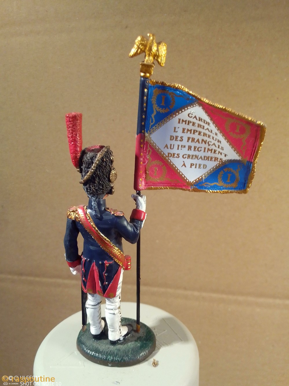 figurines historiques epoque napoleonienne lt porte aigle 1 er grenadier garde imperiale 1811