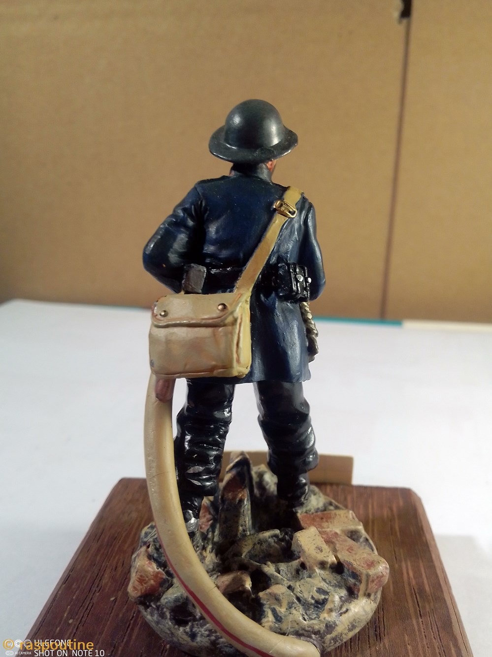 Pompier auxiliaire Anglais Londres, 1940 figurines autres pompier auxiliaire anglais londres 1940