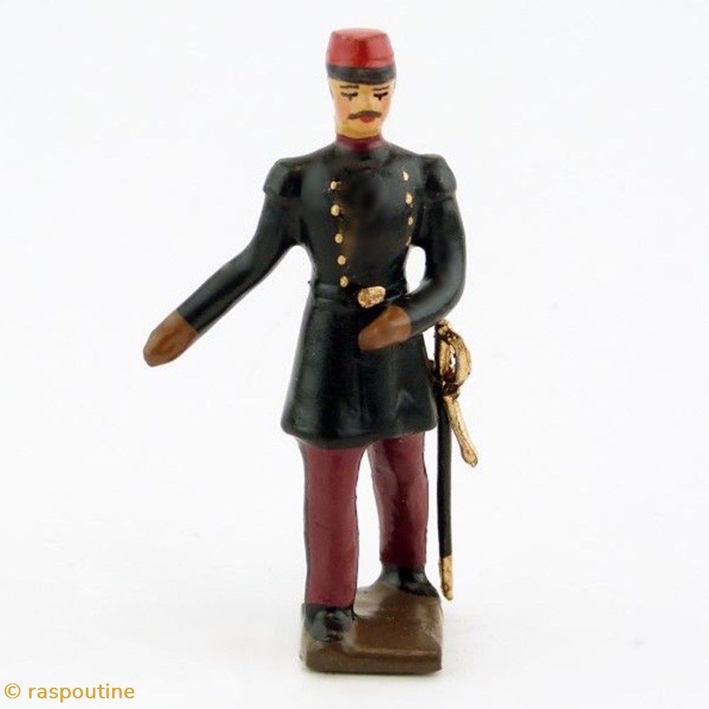 Etudiant en médecine en tenue de sortie 1904 (carabin)sur socle en bois figurines historique etudiant en medecine en tenue de sortie 1904 carabin sur socle en bois