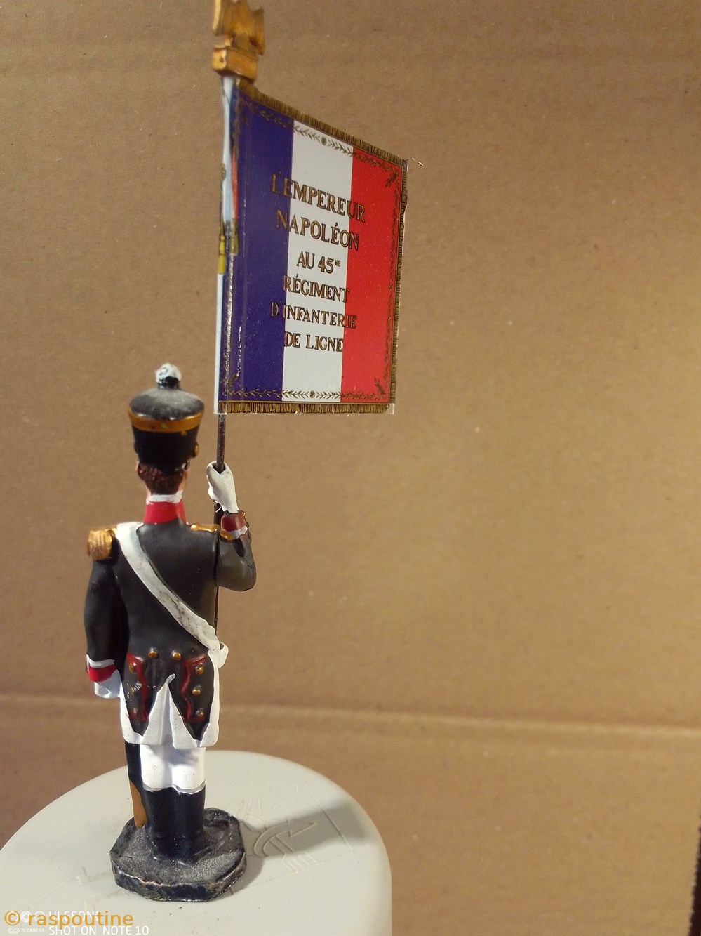 figurines historiques epoque napoleonienne 45 eme rgt infanterie de ligne 1815