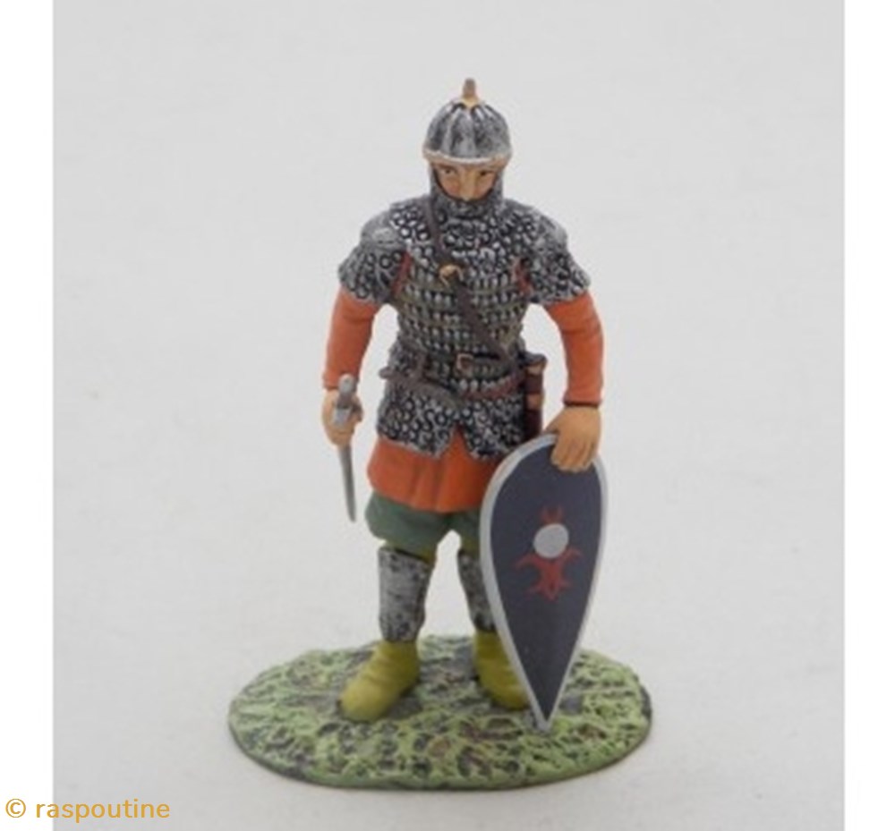 Hommes d'Armes Russe XIII siècle figurines historique moyen age hommes armes russe xiii siecle