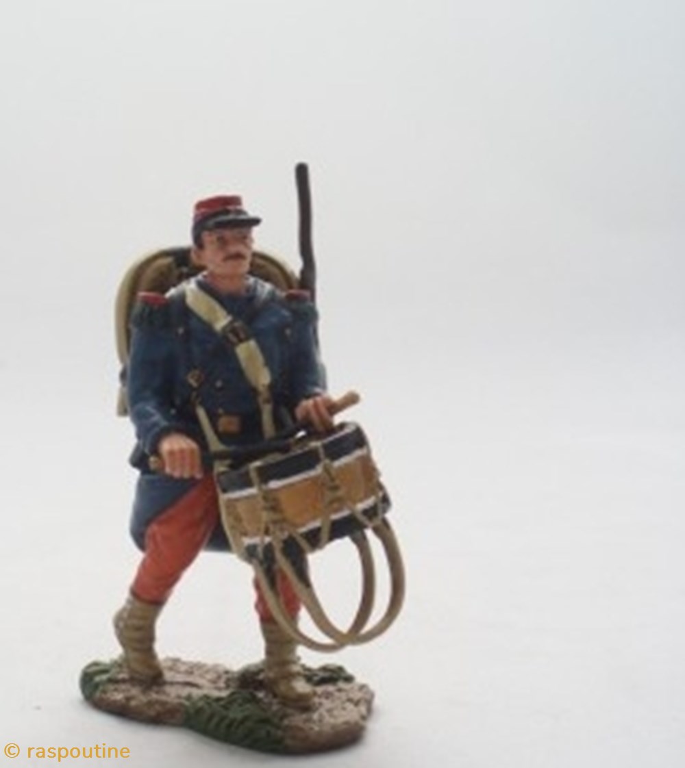 figurines historiques legion etrangere tambour 2e etranger 1859
