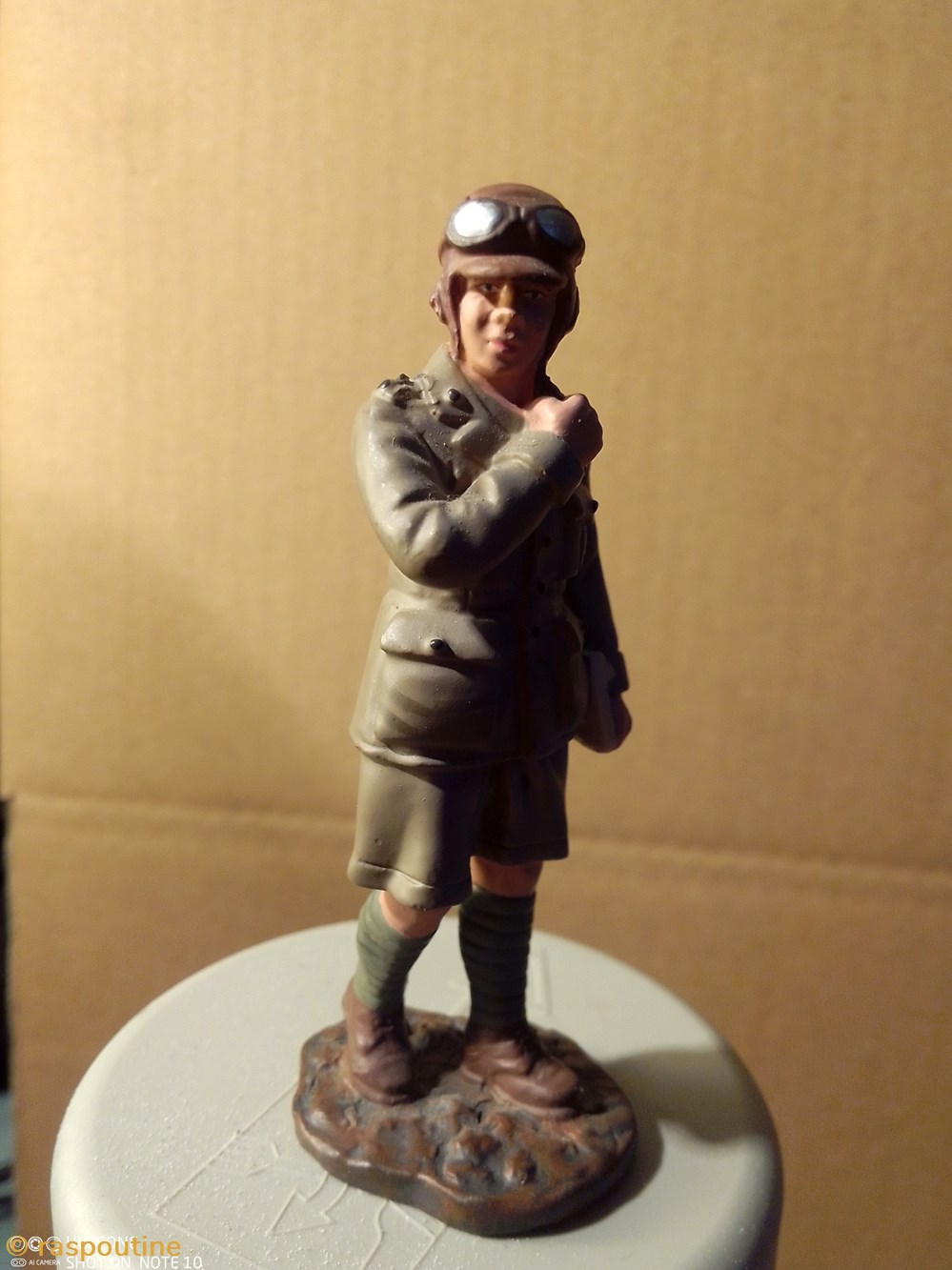 Pilote GB 1916 figurines historiques premiere guerre mondiale pilote gb 1916