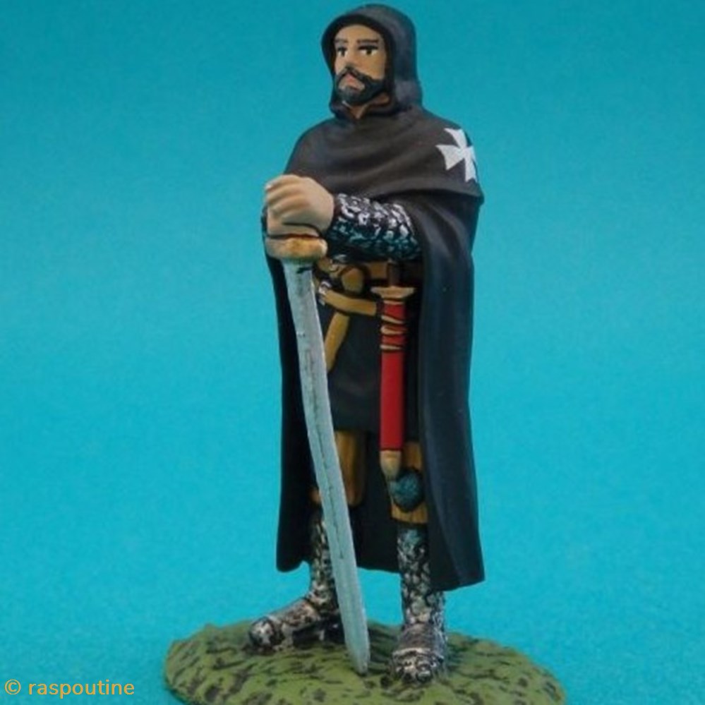 Chevalier de l'Ordre des Hospitaliers XIIIe siècle figurines historique moyen age chevalier de ordre des hospitaliers xiiie siecle