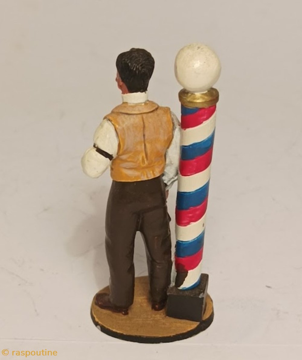 Docteur et barbier 3 figurines historique docteur et barbier