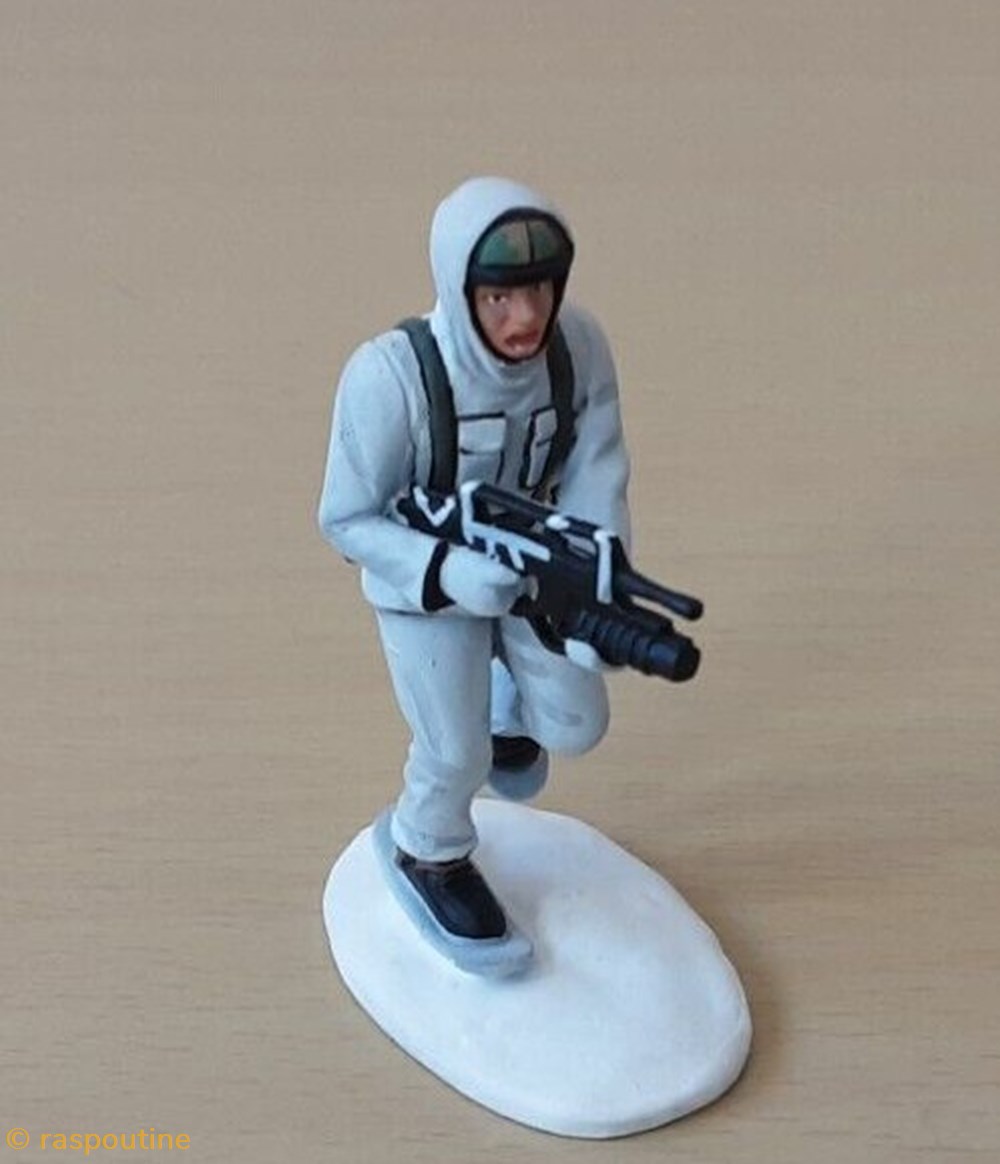 figurines historique apres guerre mountain trooper france 2000