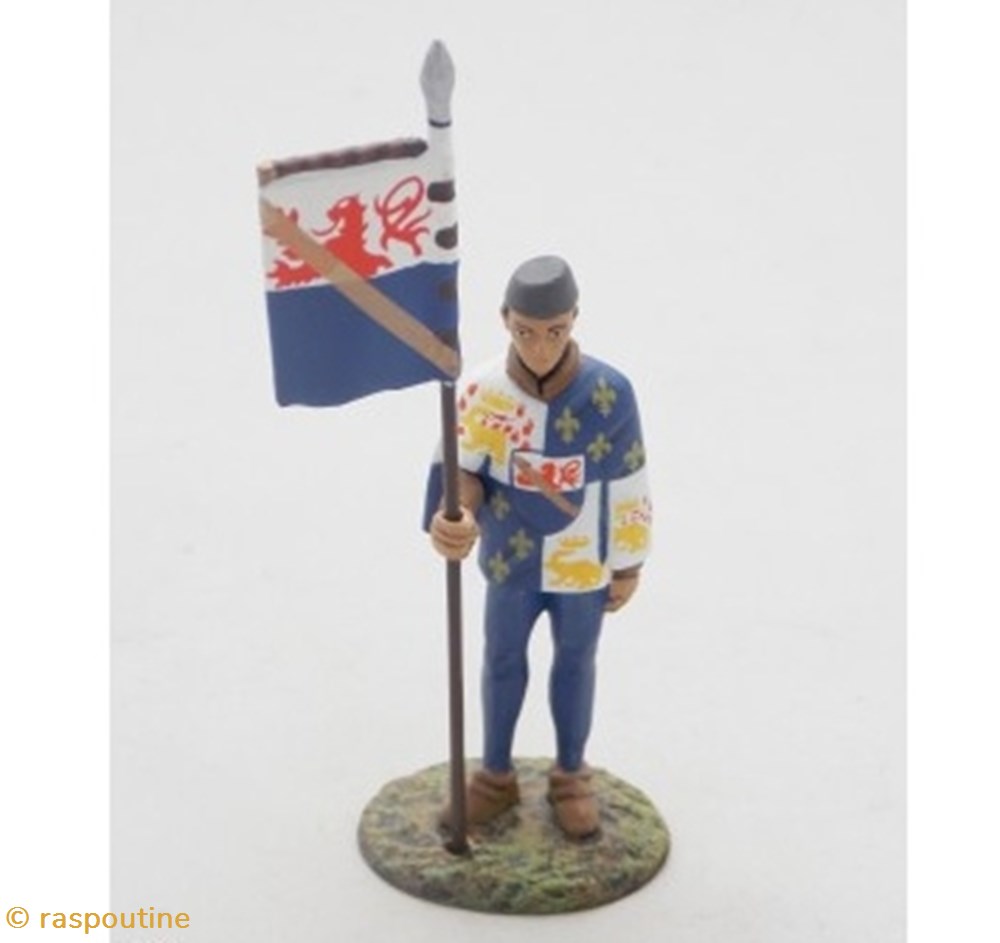 Héraut d'armes du XIVème siècle figurines historique moyen age heraut armes du xiveme siecle