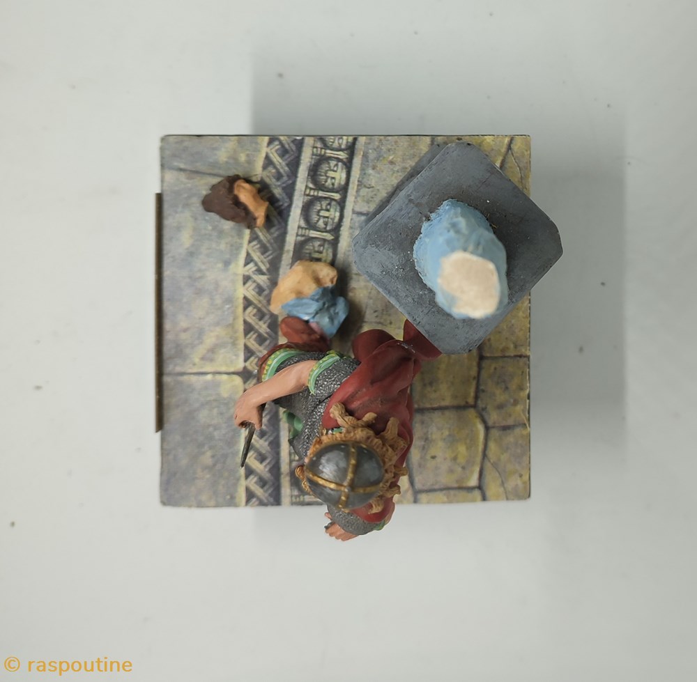 Chef Vikings sac d'une ville 5 figurines historique chef vikings sac une ville