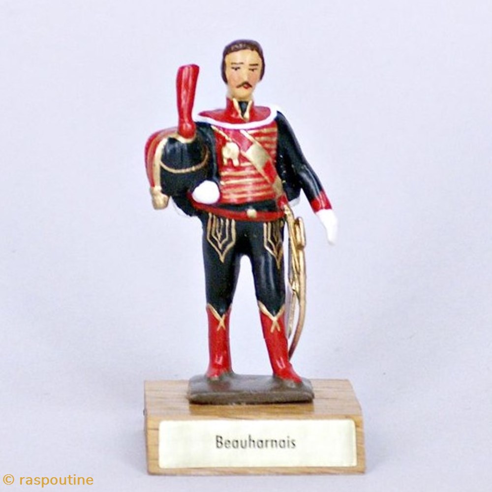 Général de Beauharnais sur socle bois figurines historique epoque napoleonienne general de beauharnais sur socle bois