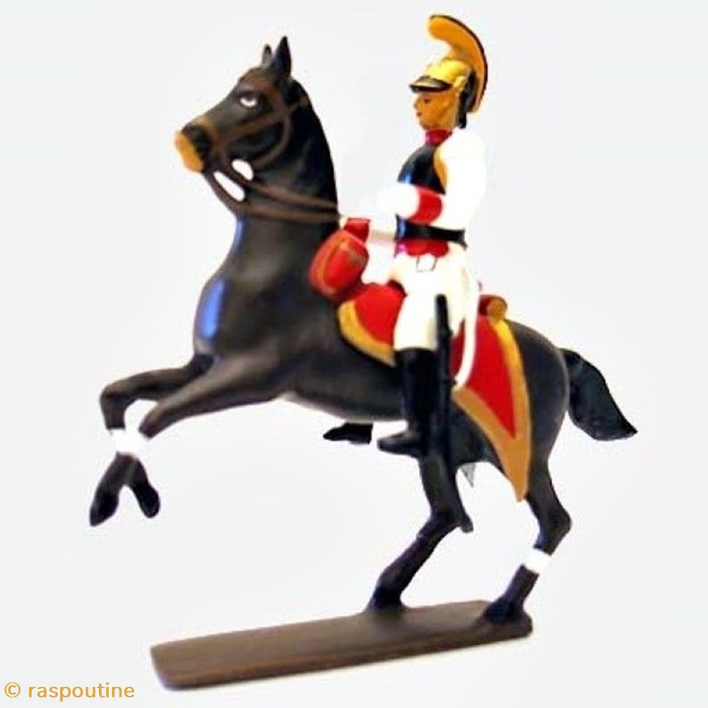 Officier des cuirassiers autrichiens à cheval 1812 figurines historique epoque napoleonienne officier des cuirassiers autrichiens a cheval 1812