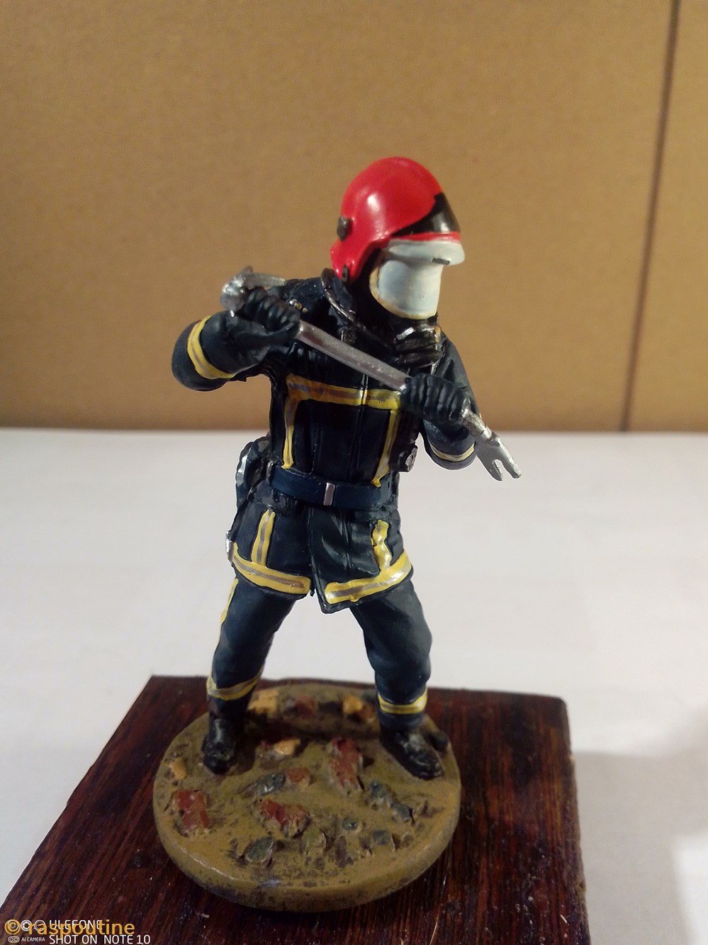 Pompier Français des Yvelines, 2004 figurines autres pompier francais des yvelines 2004