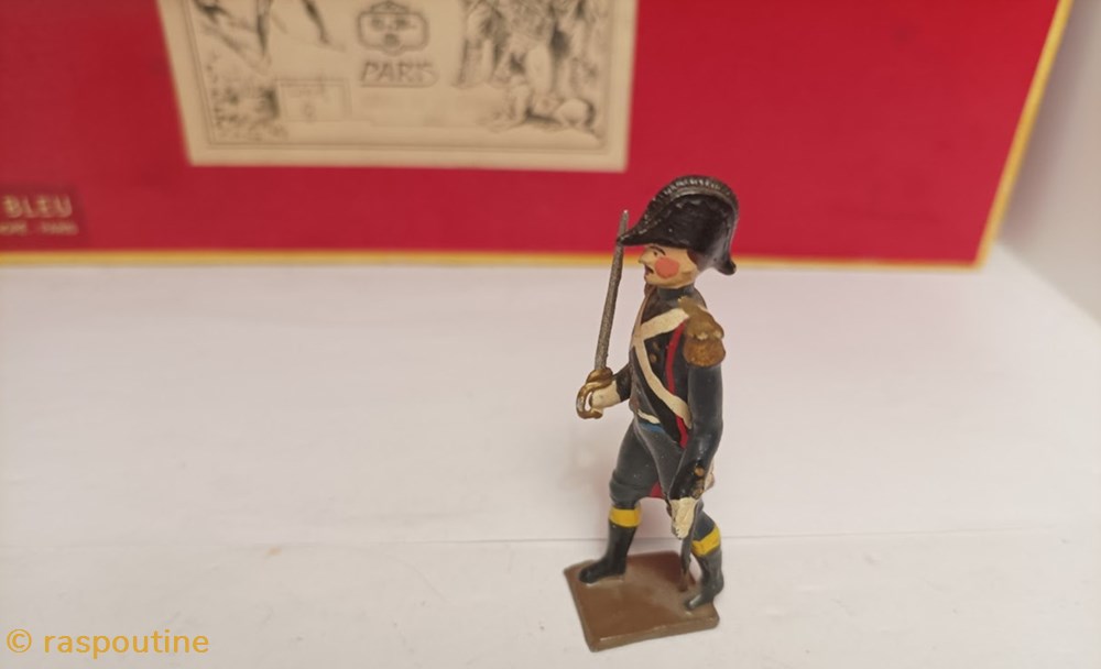 figurines historique epoque napoleonienne officier du genie de la garde 1812