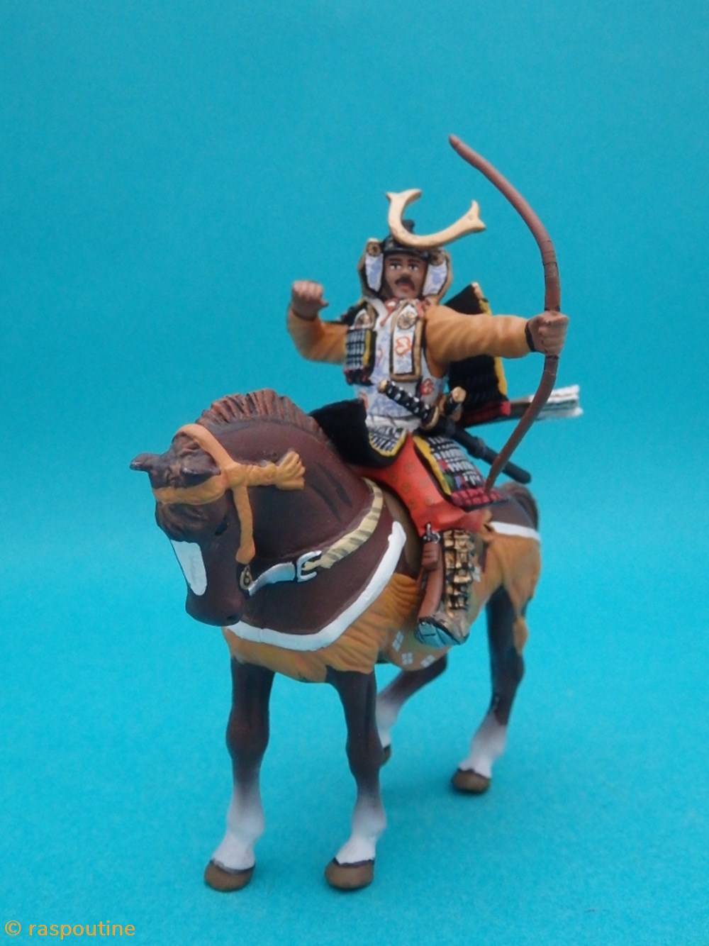 figurines historiques moyen age samourai xiv siecle