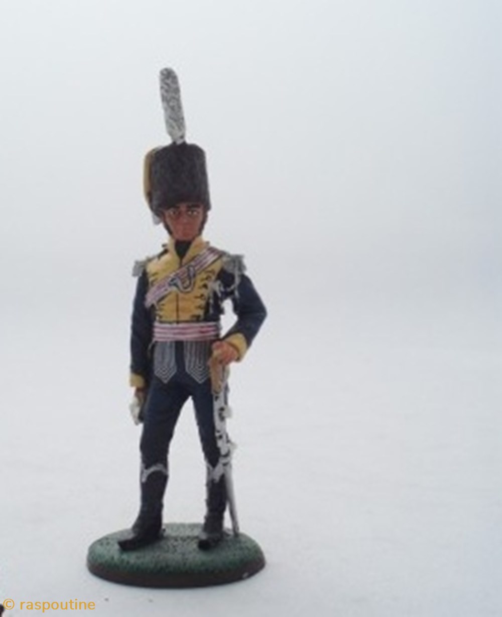 figurines historiques epoque napoleonienne officier superieur lancier seville 1811
