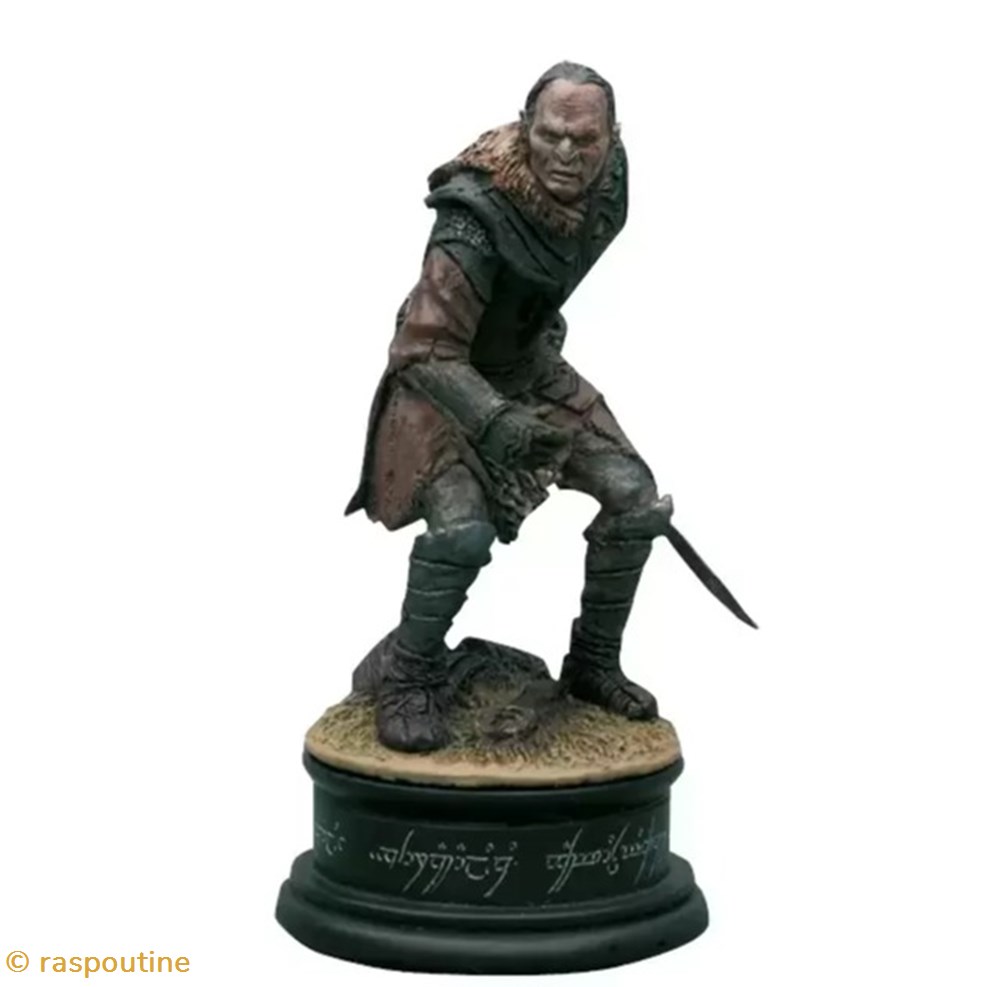 Epéiste Orc (Pion Noir) figurines jeux de plateaux seigneur des anneaux epeiste orc pion noir