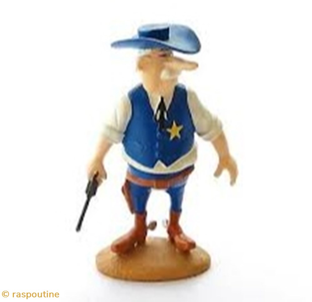 Le Shérif figurines bande dessinee le sherif