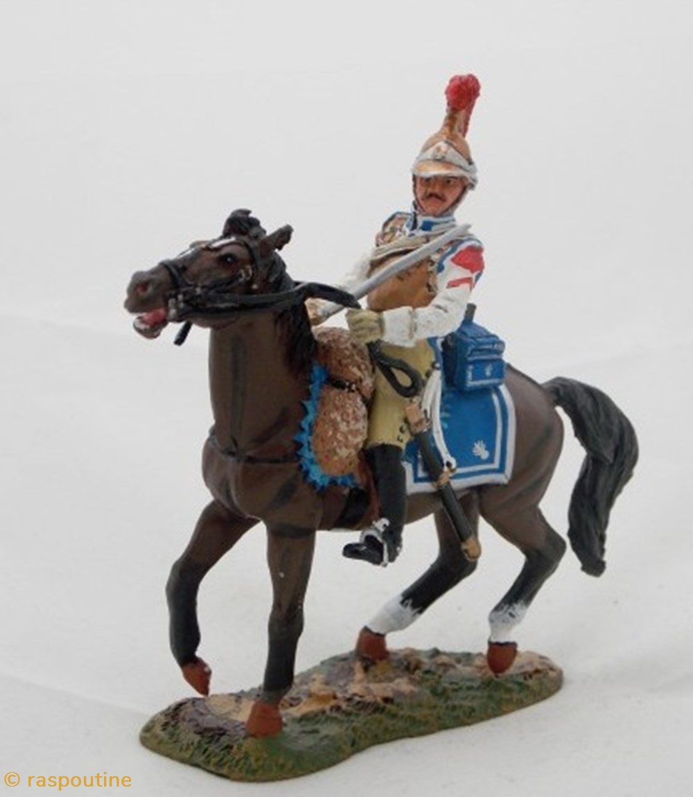 Cavalier Carabinier France 1812 figurines historique epoque napoleonienne cavalier carabinier france 1812