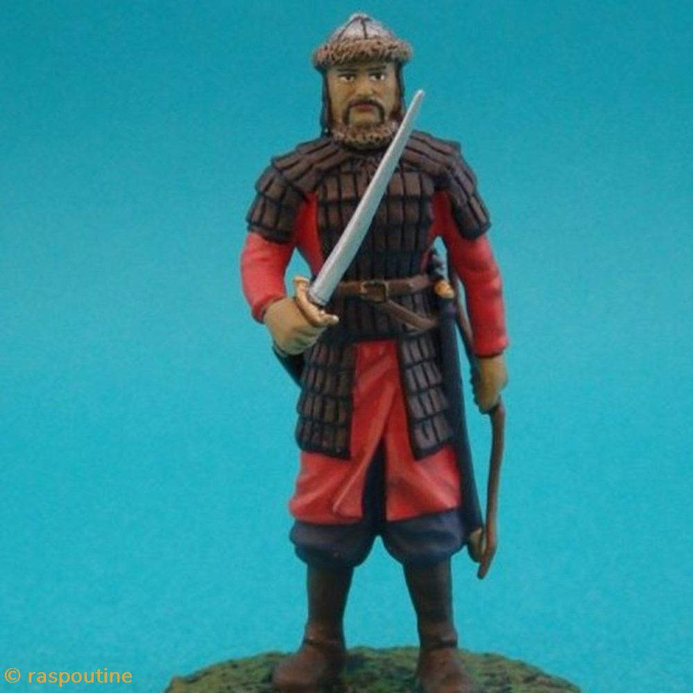 Mongol XIIe siècle figurines historique moyen age mongol xiie siecle