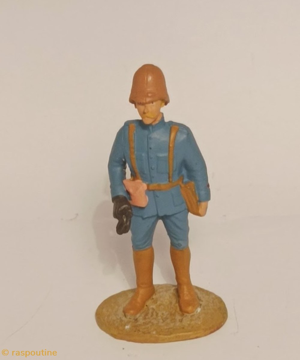 figurines historique premiere guerre mondiale officier de armee orient de 1918