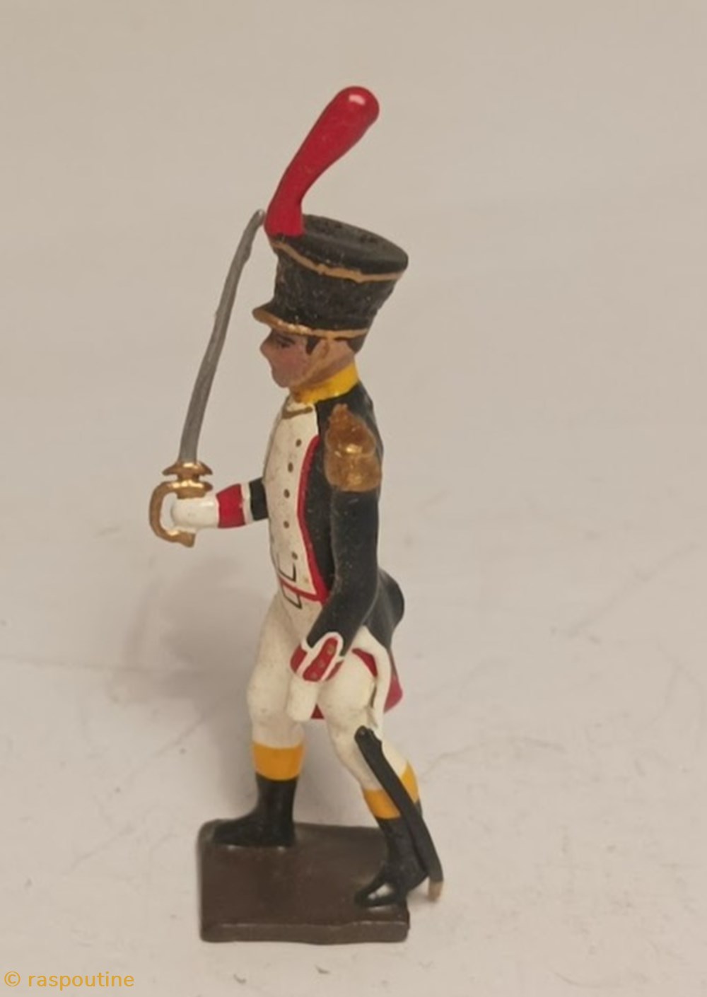 Officier des fusiliers saint cyr (1812) 2 figurines historique epoque napoleonienne officier des fusiliers saint cyr 1812